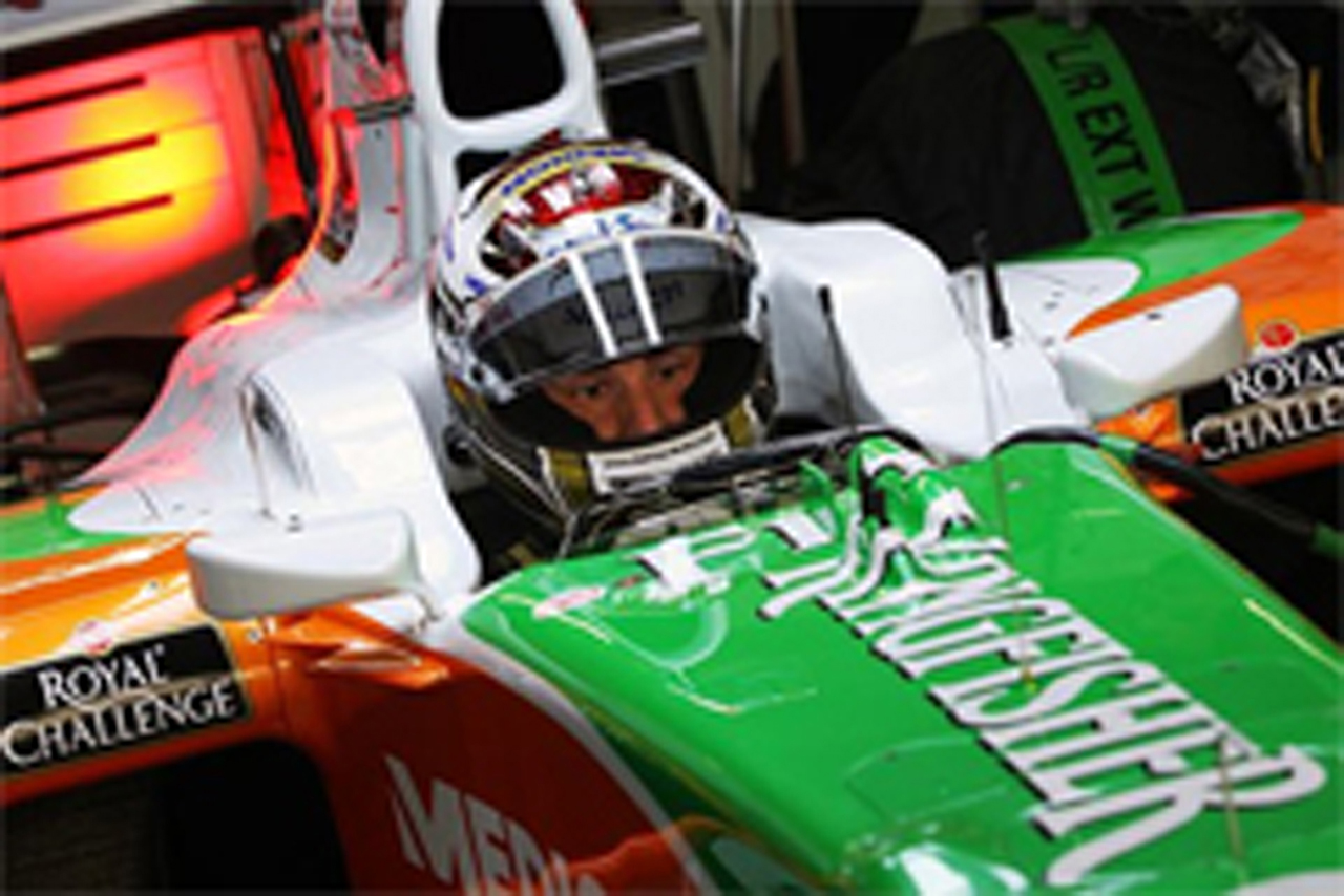 F1ドイツGP フリー走行1回目：エイドリアン・スーティルがトップタイム