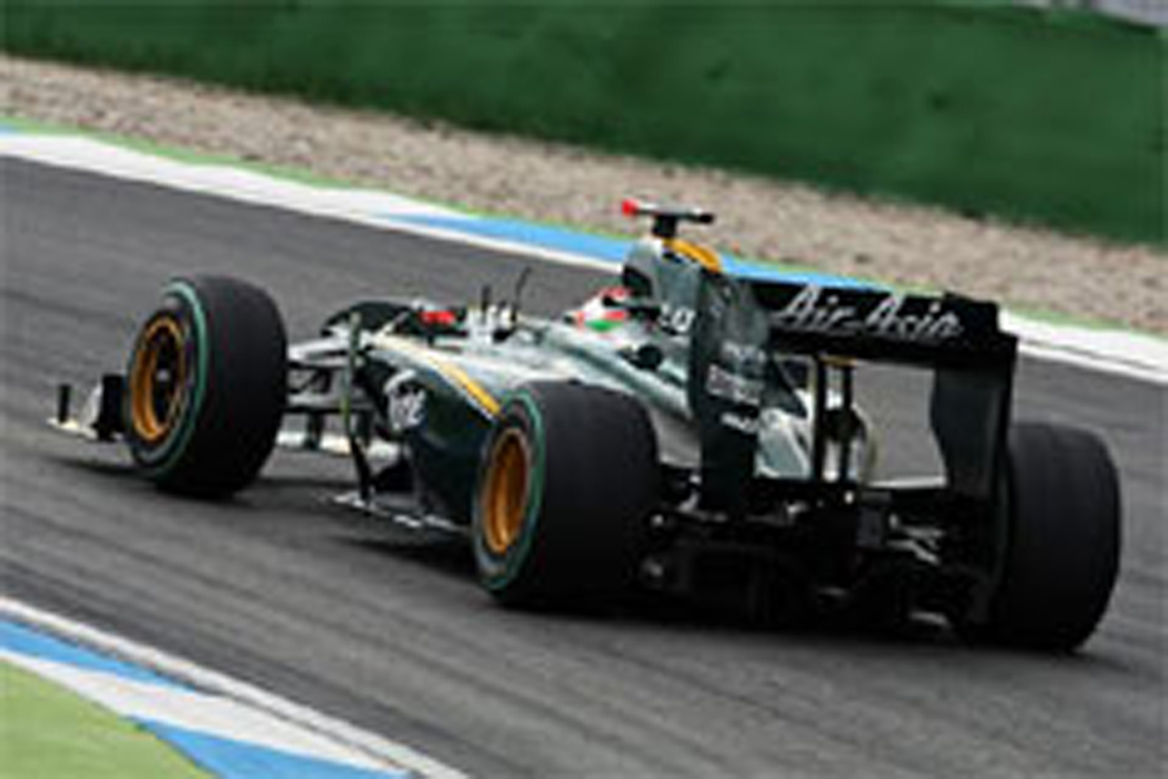 ロータス：ダブルリタイア （F1ドイツGP）