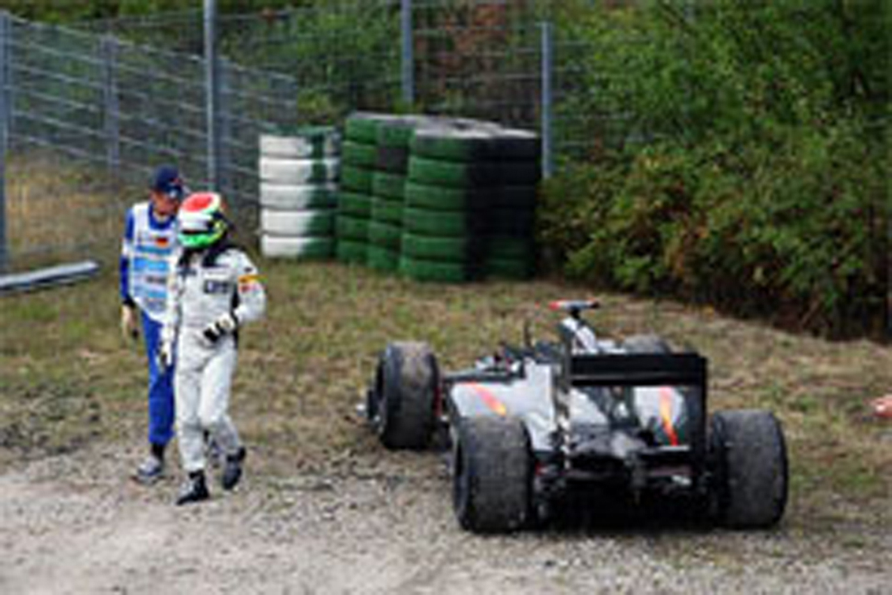ヒスパニア・レーシング:山本左近はリタイア (F1ドイツGP)