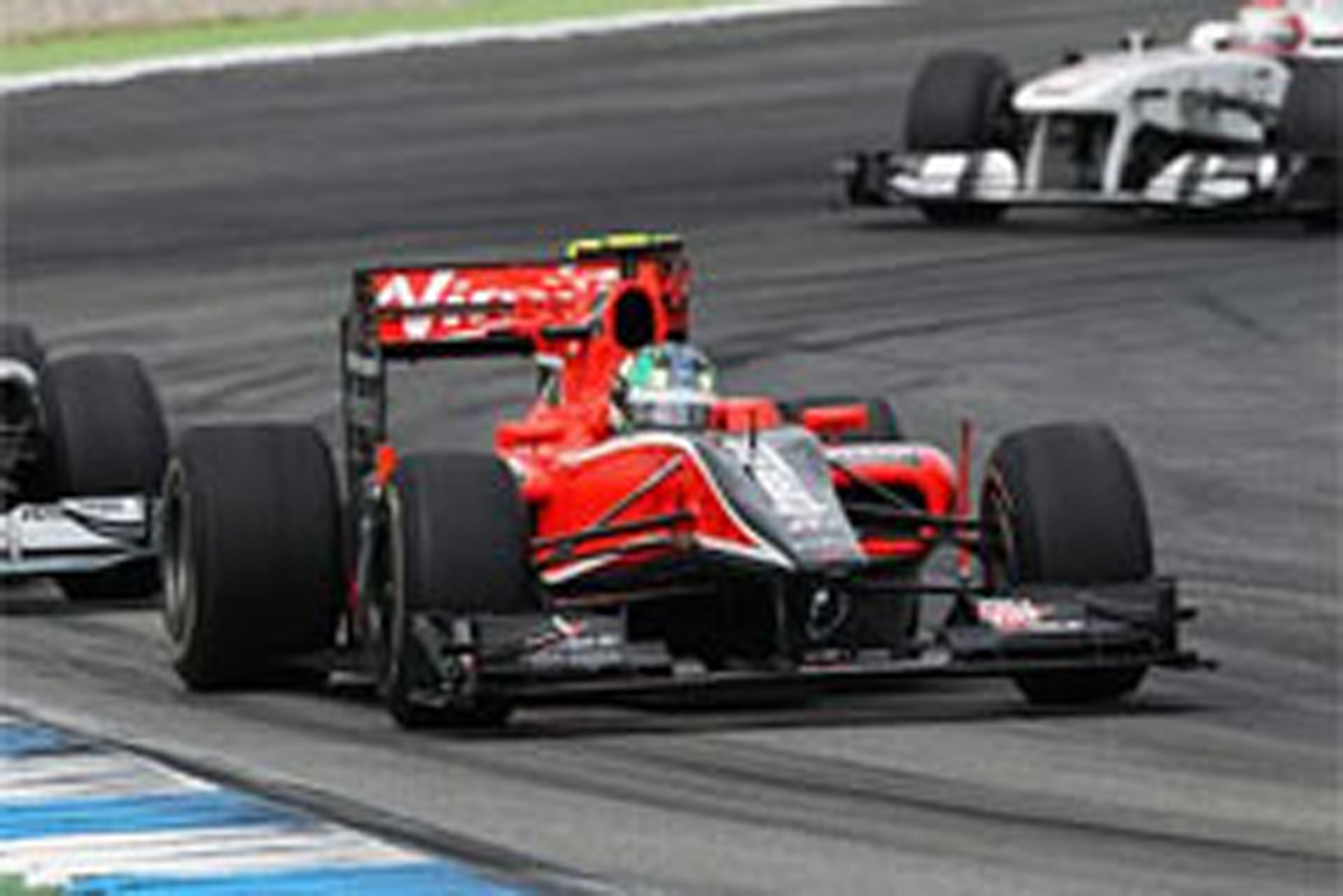 ヴァージン・レーシング:ペースには満足 (F1ドイツGP)