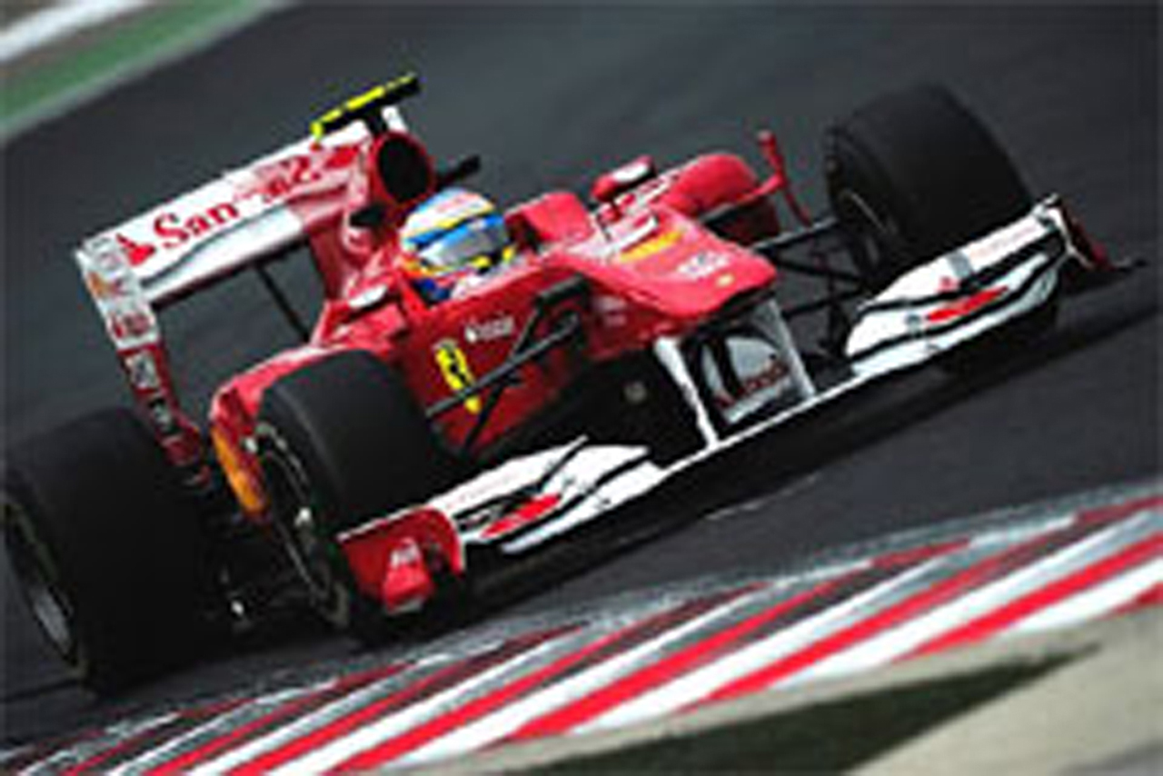 フェラーリ:F1ハンガリーGP初日