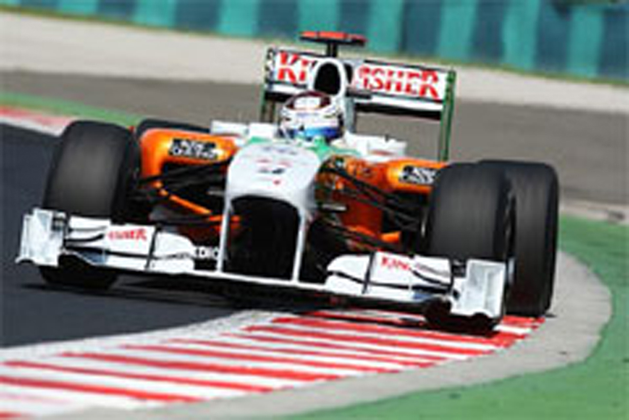 フォース・インディア:F1ハンガリーGP初日