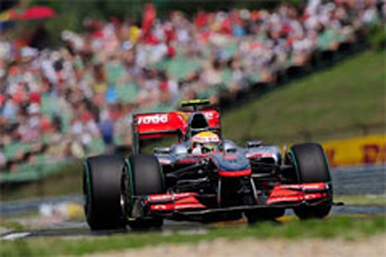 マクラーレン：ハミルトン5番手もバトンQ2敗退 （F1ハンガリーGP予選）