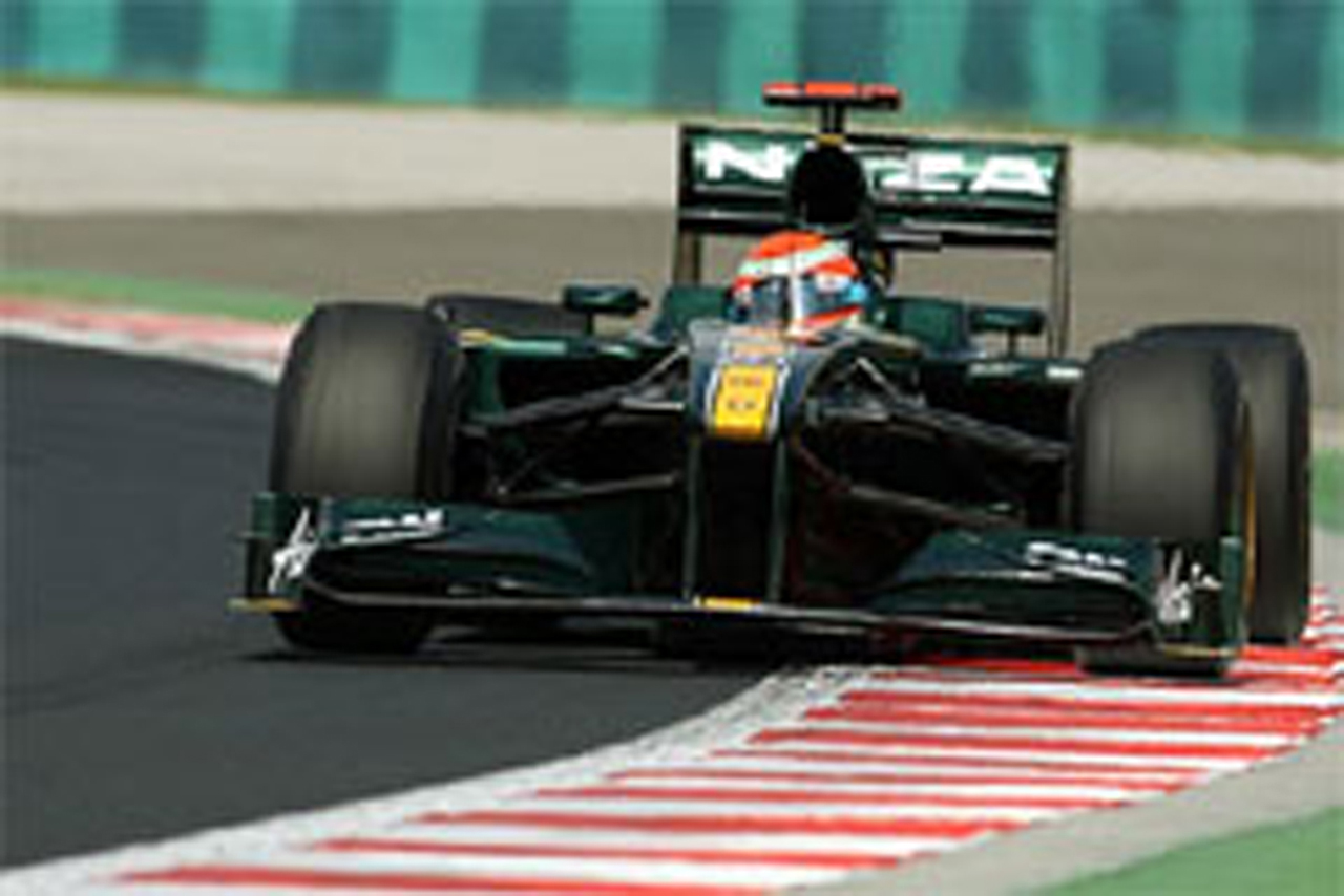 ロータス:F1ハンガリーGP初日