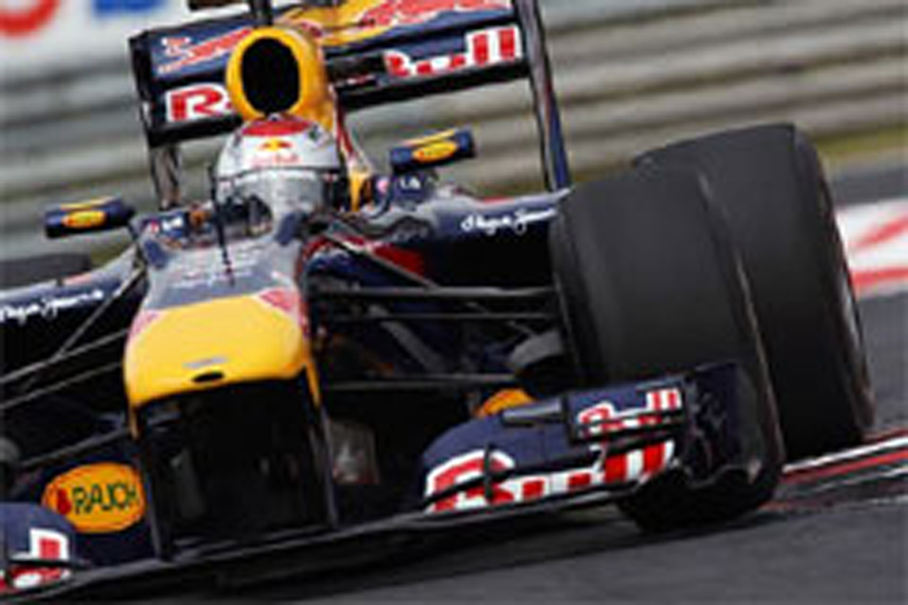 レッドブル:F1ハンガリーGP初日