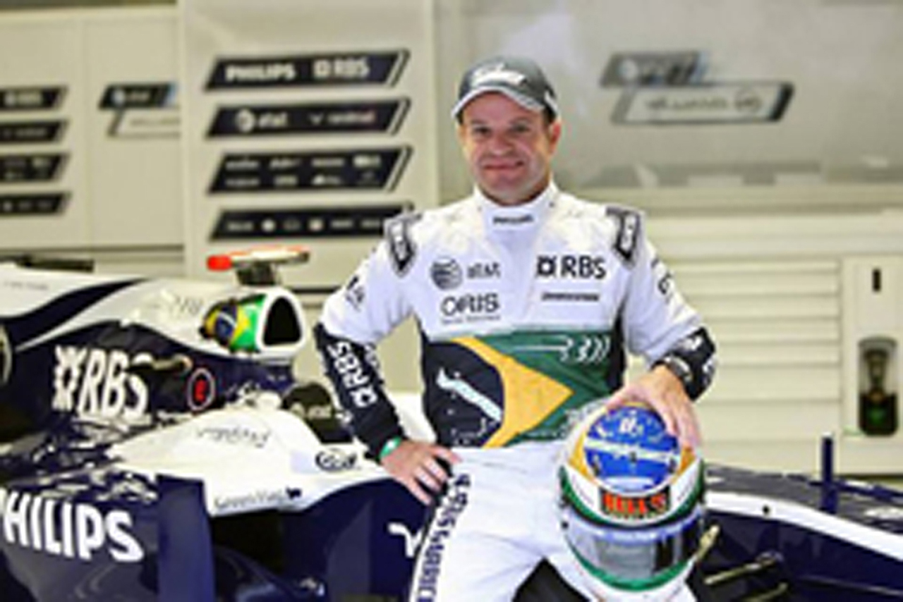ルーベンス・バリチェロ、F1参戦300戦記念ヘルメット