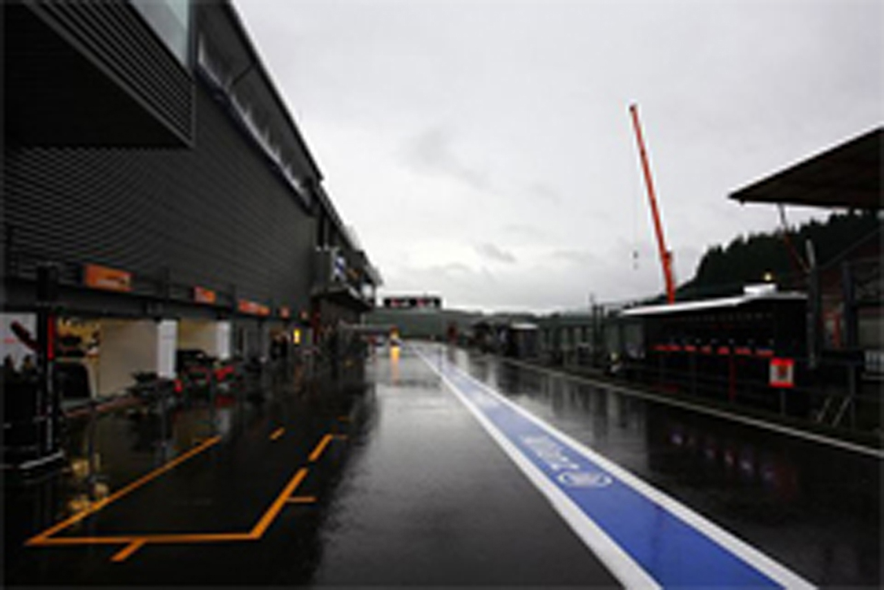 F1ベルギーGP フリー走行1回目：フェルナンド・アロンソがトップタイム