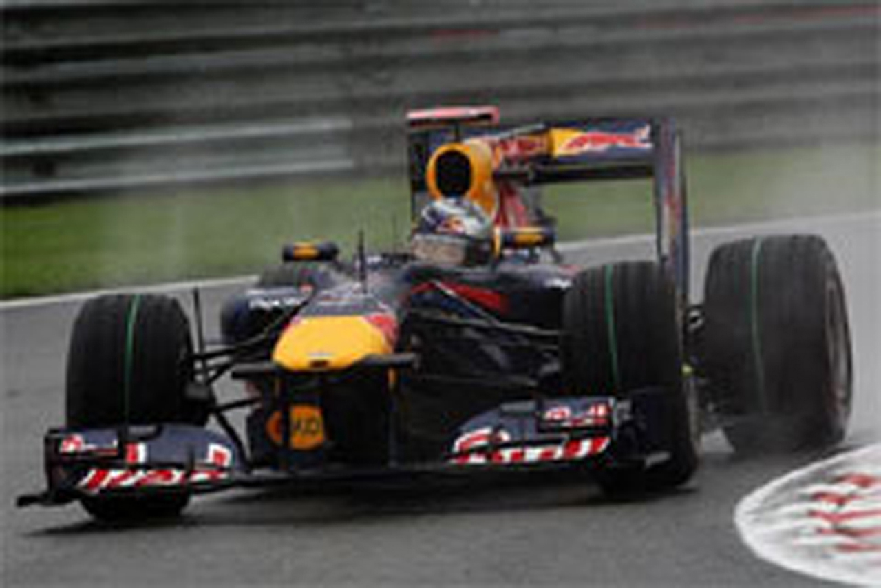 レッドブル：F1ベルギーGP初日