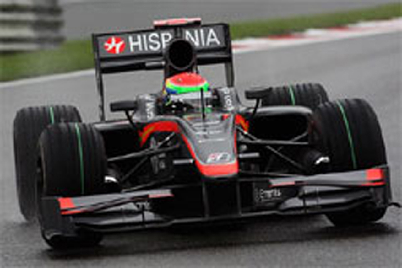ヒスパニア・レーシング:山本左近は23番手 (F1ベルギーGP初日)