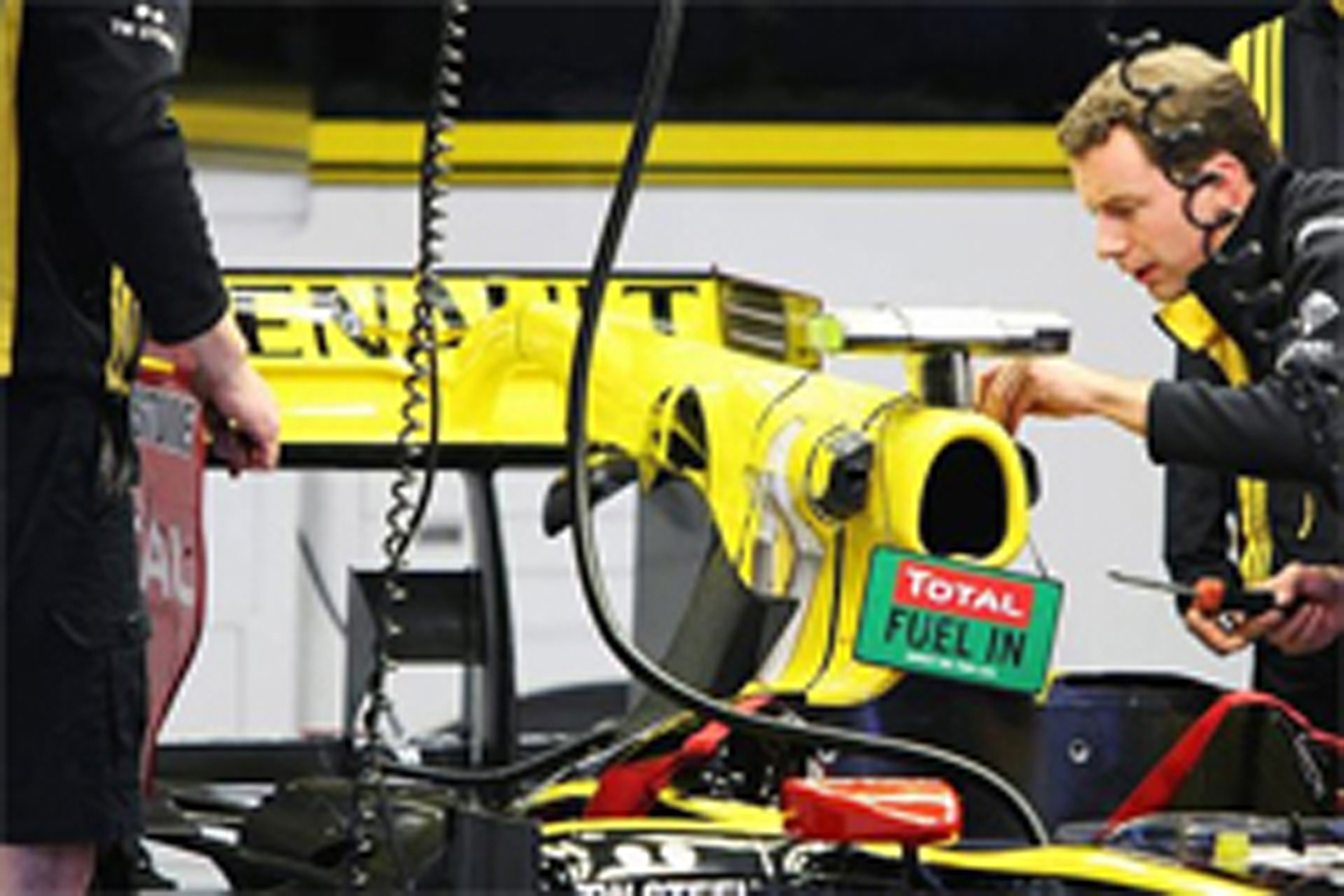 ルノー、F1イタリアGPではFダクト非搭載か