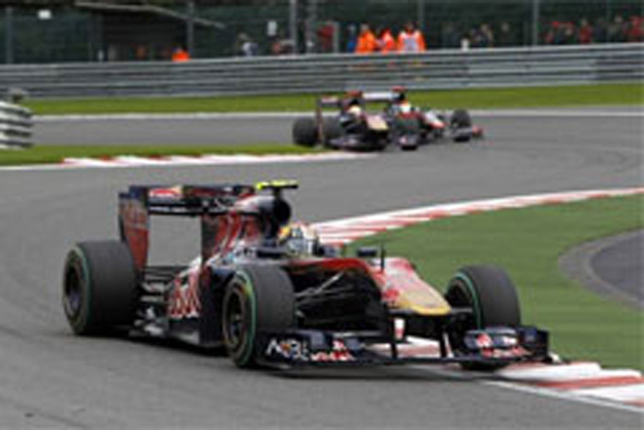 トロ・ロッソ:アルグエルスアリアが10位入賞 (F1ベルギーGP)