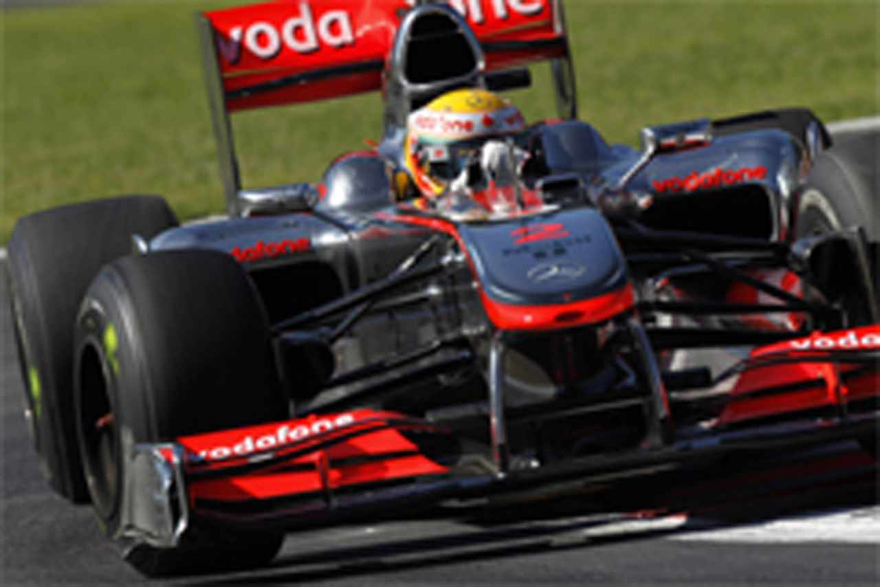 マクラーレン:F1イタリアGP初日