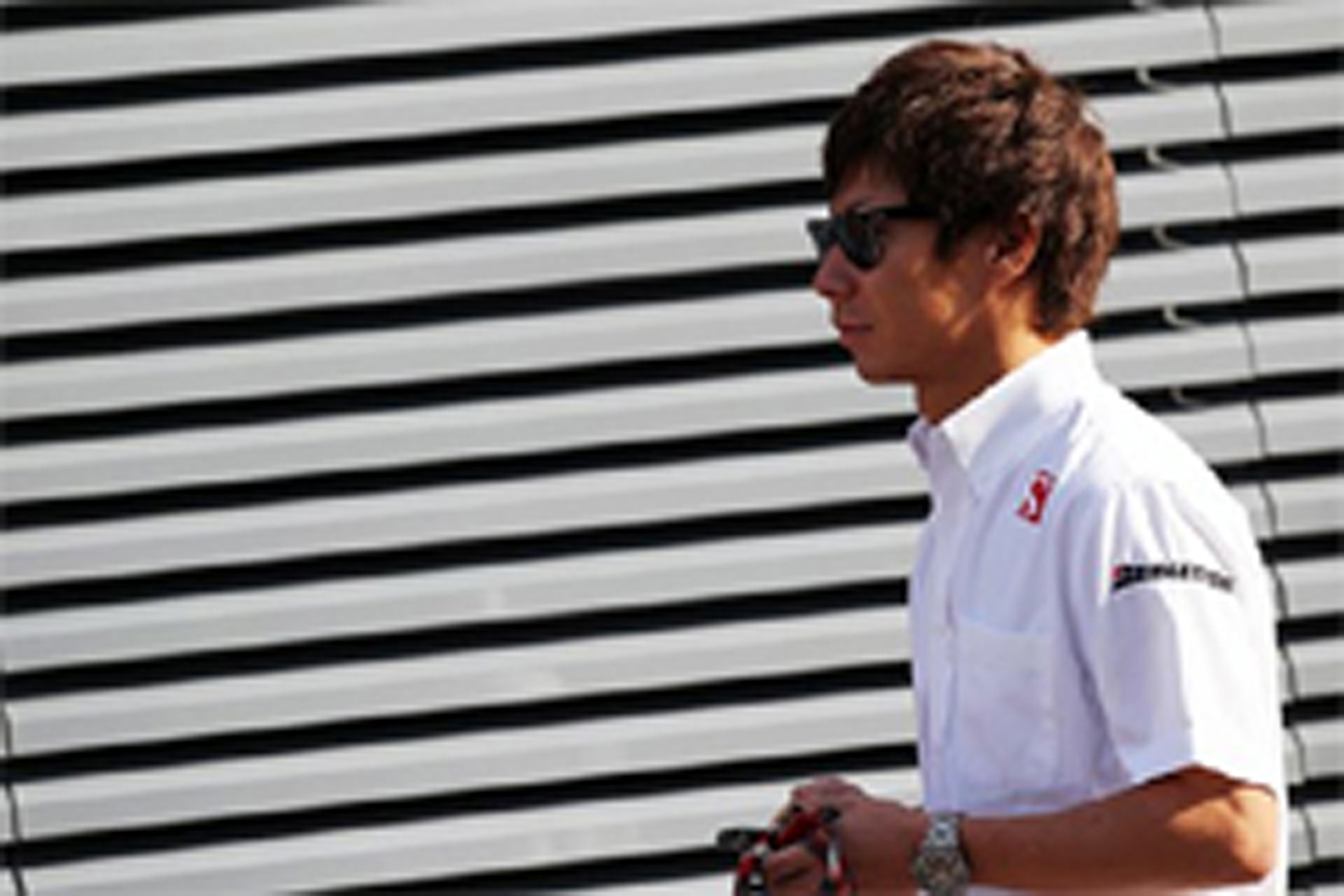 小林可夢偉、0周リタイア (F1イタリアGP)