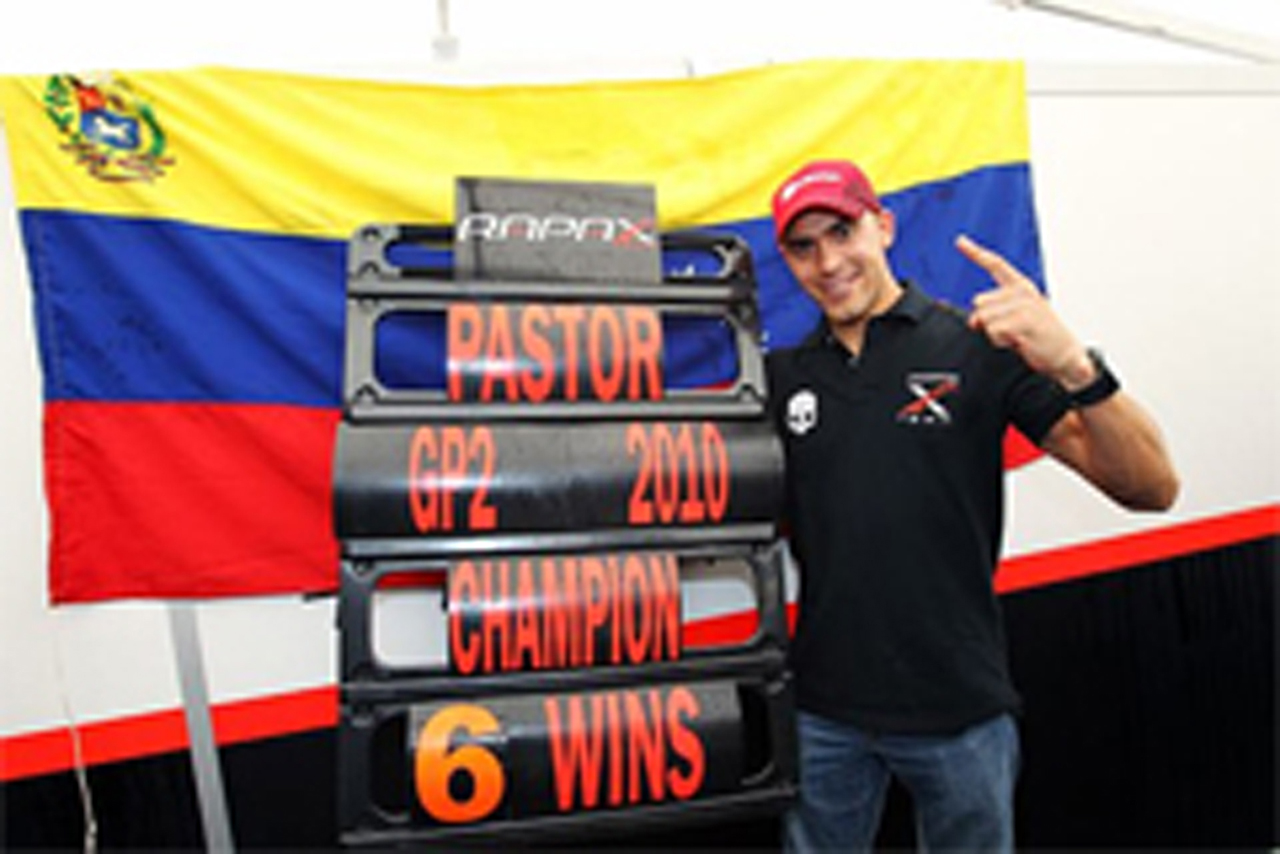 パストール・マルドナド、2010年のGP2チャンピオンを獲得