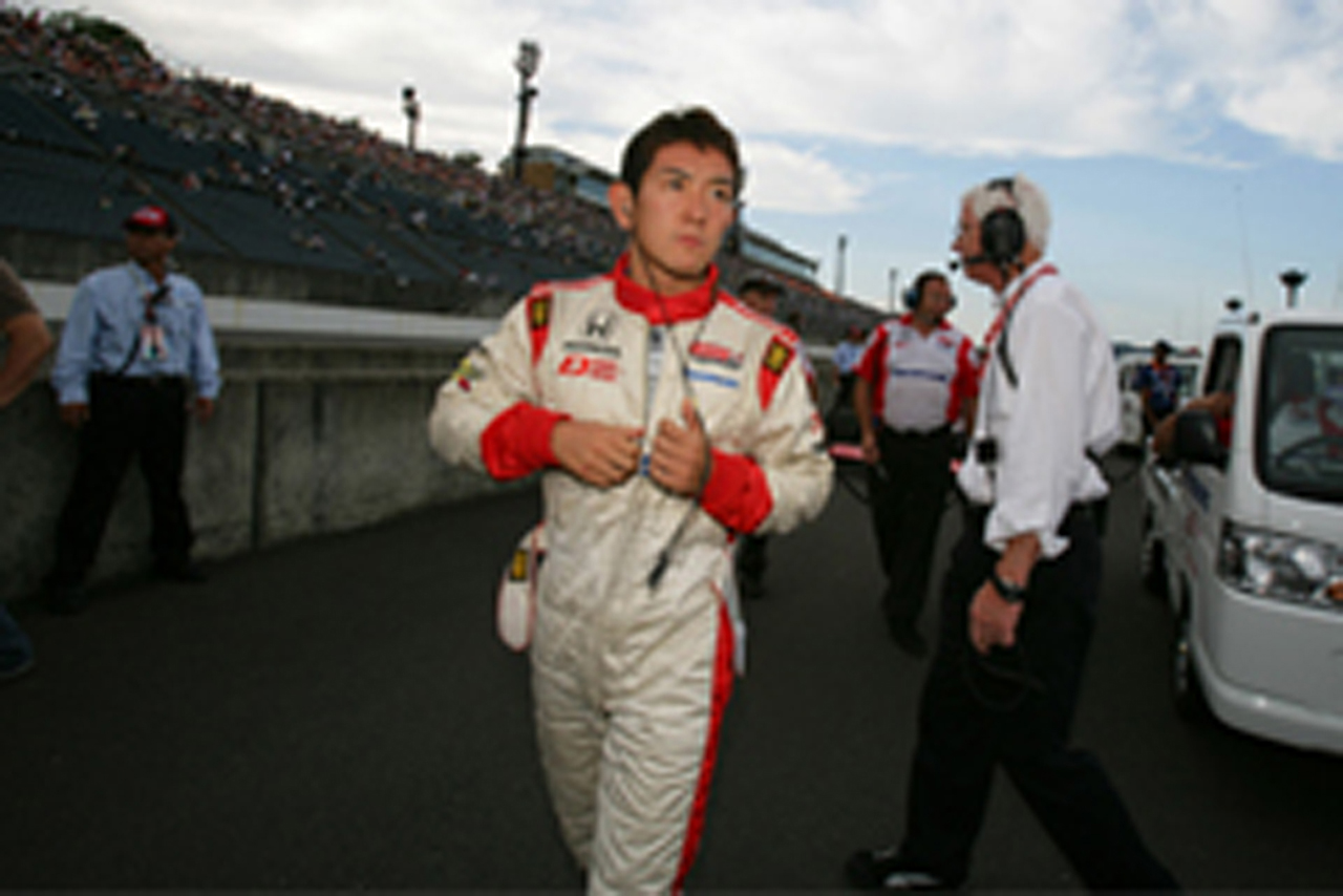 武藤英紀、予選17番手 (インディジャパン)