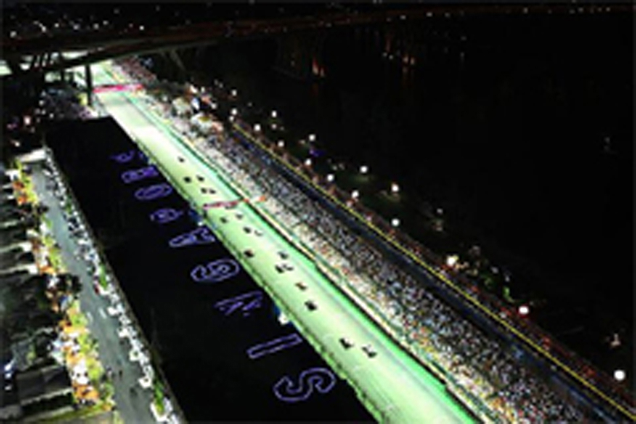 シンガポールGP、トラックを改修