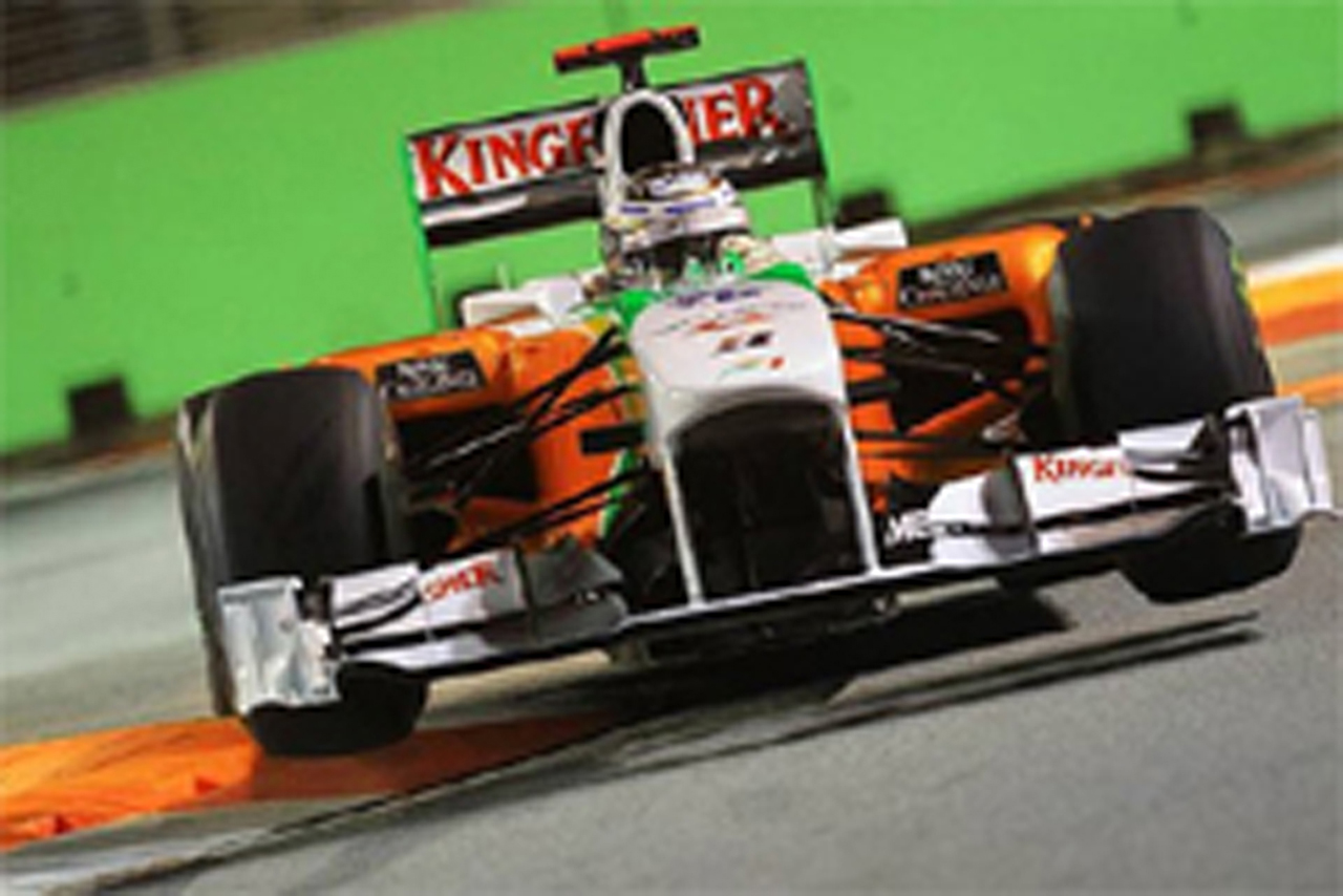 フォース・インディア:F1シンガポールGP初日