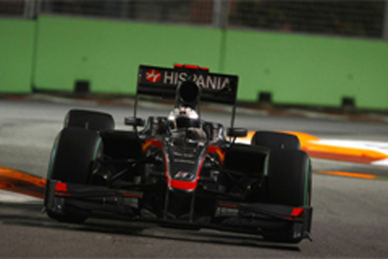 ヒスパニア・レーシング：F1シンガポールGP初日