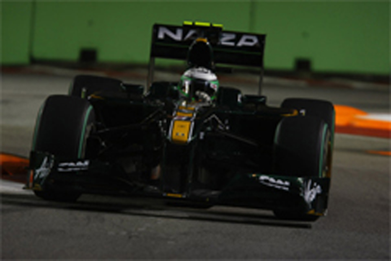 ロータス:F1シンガポールGP初日