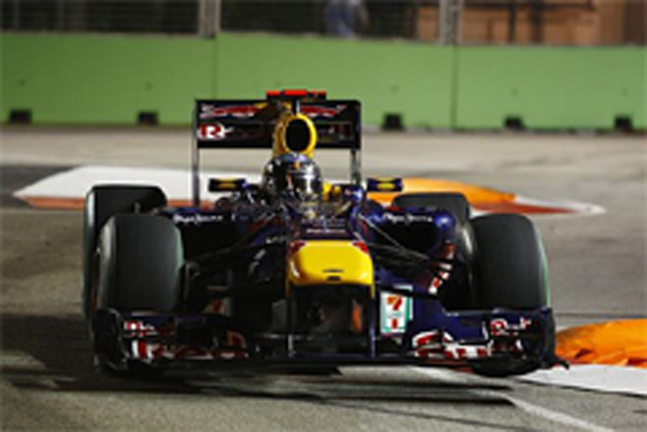 レッドブル：F1シンガポールGP初日