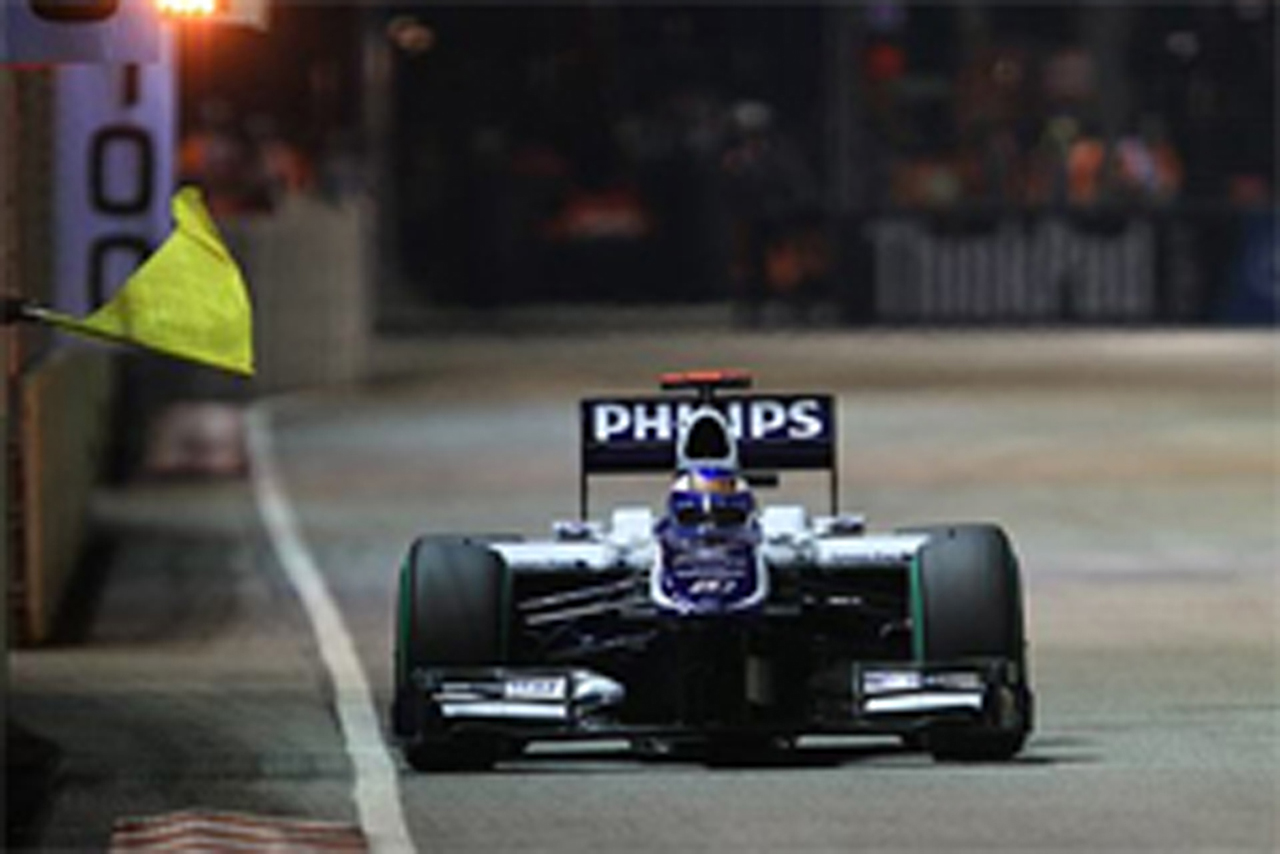 ウィリアムズ：バリチェロが6番手 （F1シンガポールGP予選）