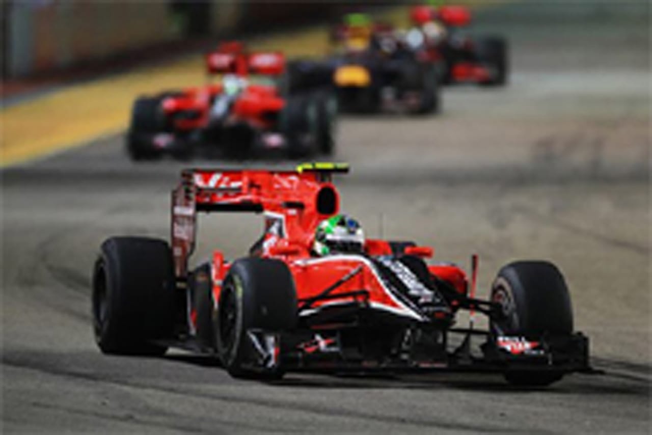 ヴァージン：ルーカス・ディ・グラッシが完走 （F1シンガポールGP）
