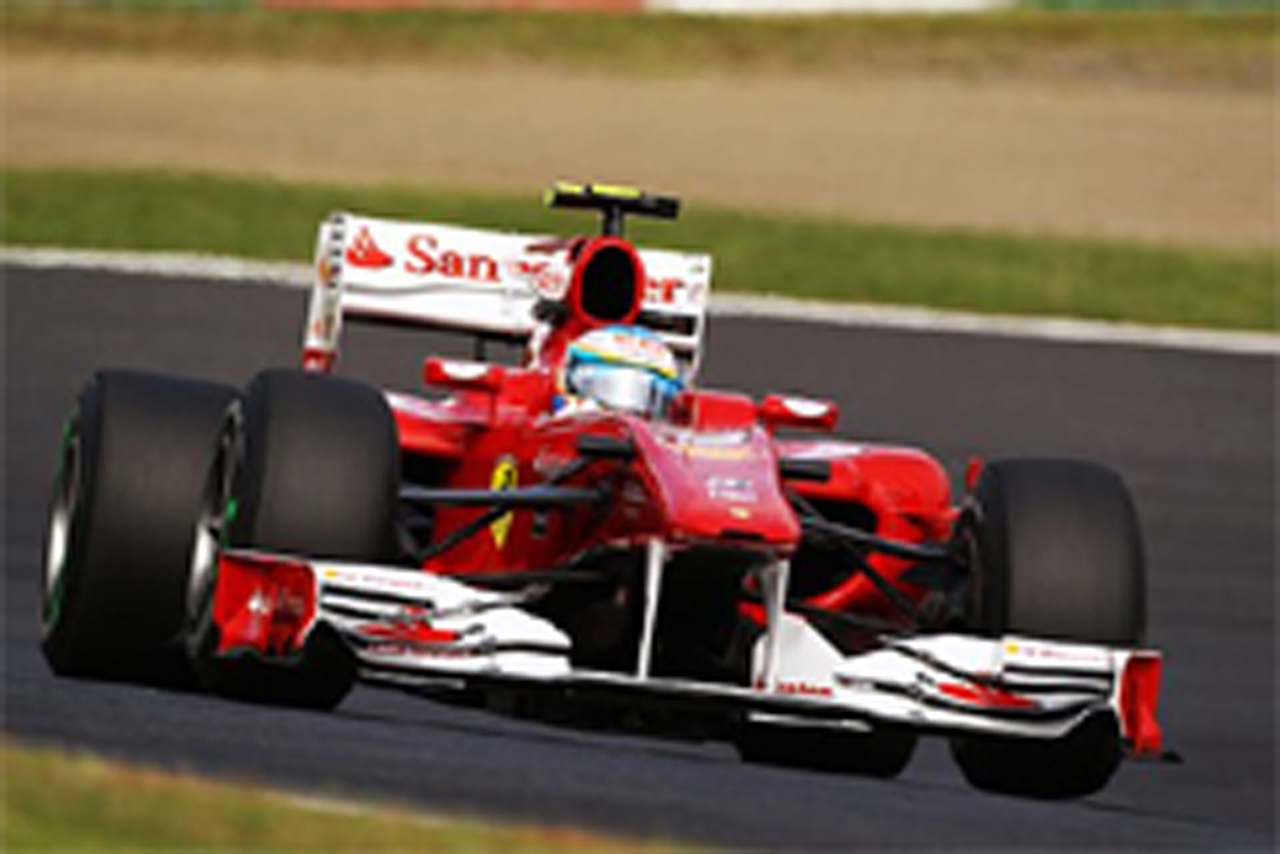 フェラーリ:F1日本GP初日