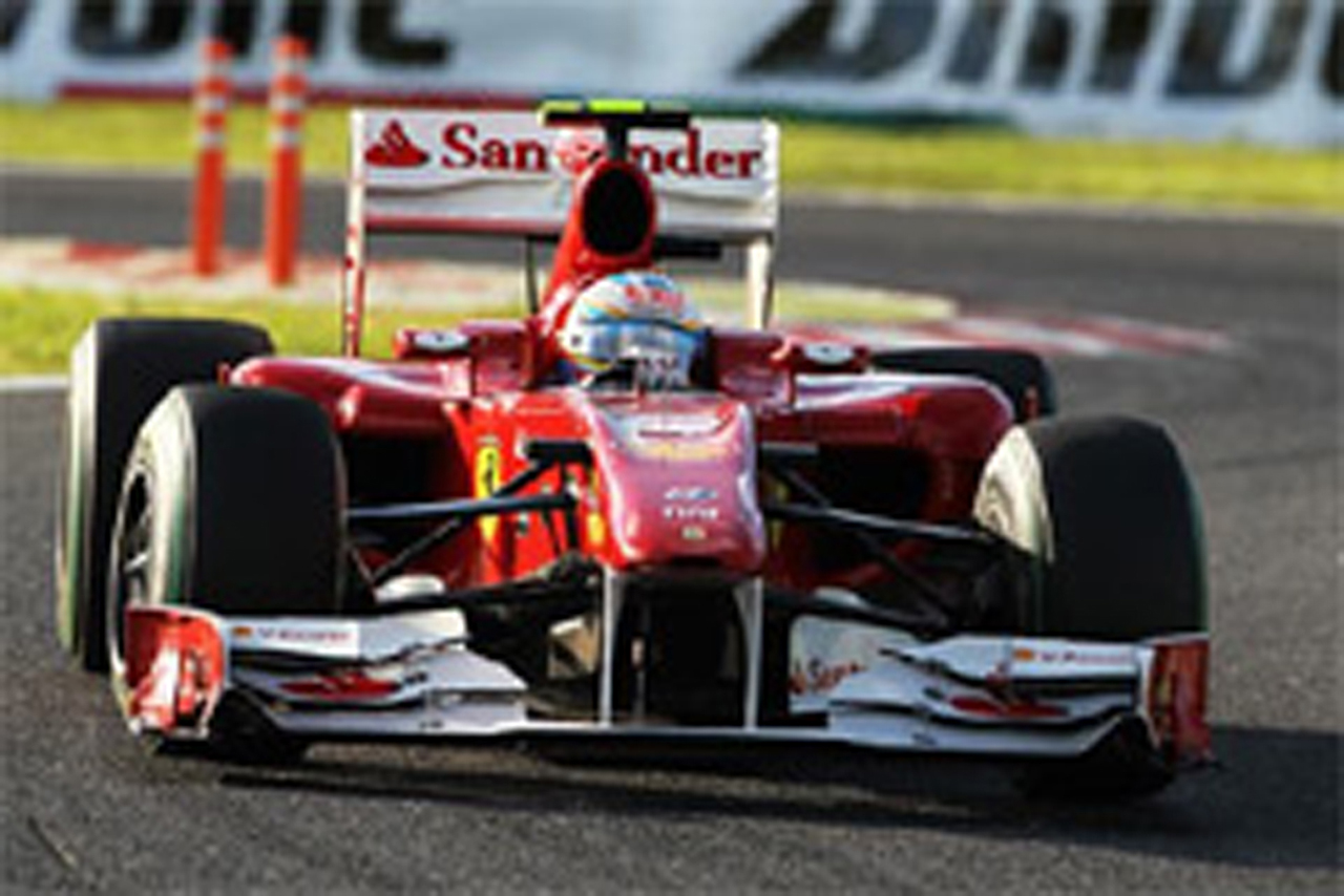 フェラーリ:フェルナンド・アロンソが手堅く3位表彰台 (F1日本GP)