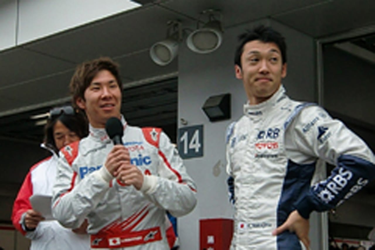 小林可夢偉と中嶋一貴、トヨタ モータースポーツ フェスティバルに参加