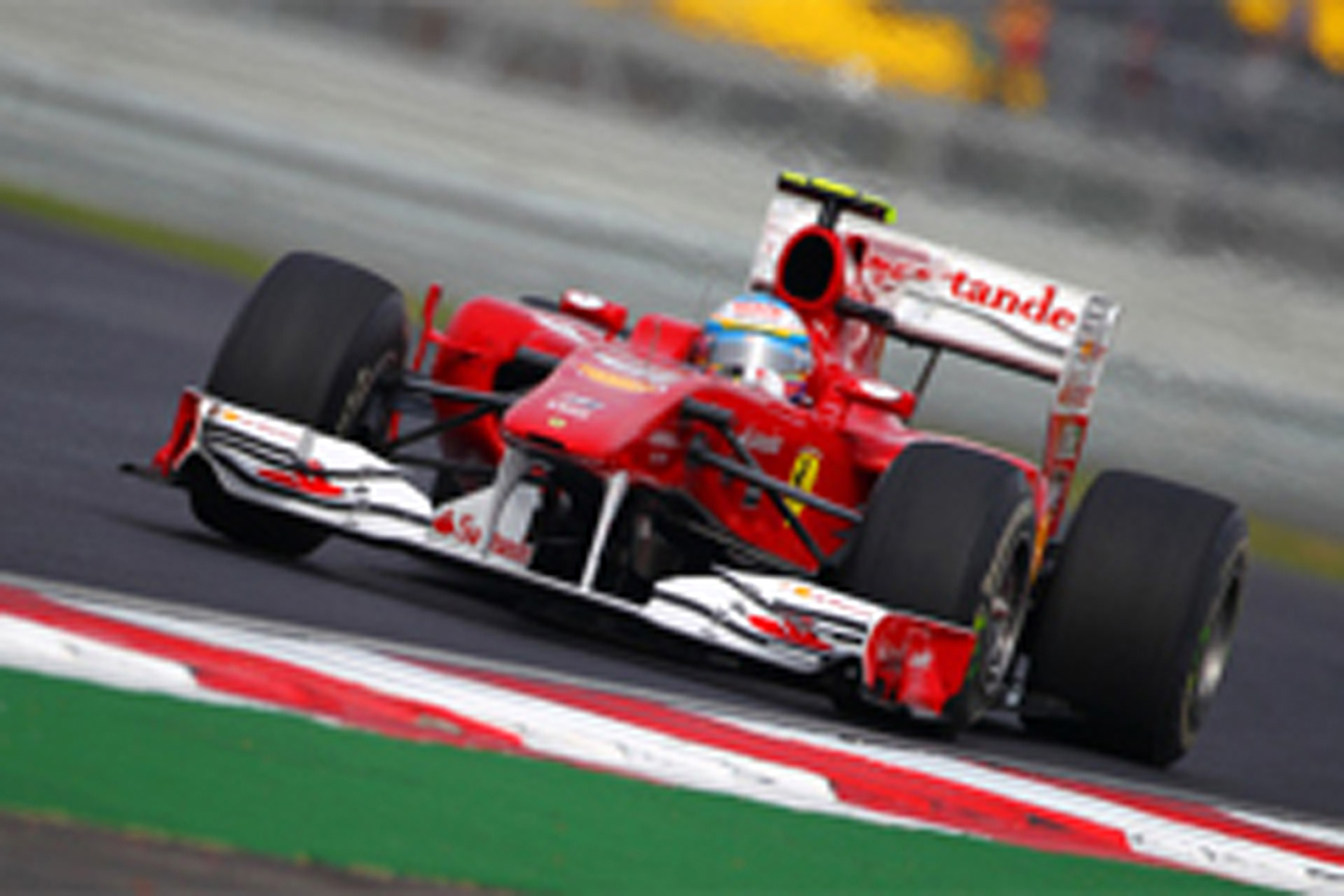 フェラーリ:アロンソが3番グリッド獲得 (F1韓国GP予選)