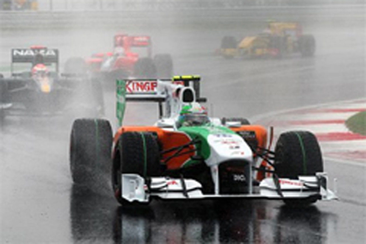 フォース・インディア:リウッツィが自己最高タイの6位 (F1韓国GP)