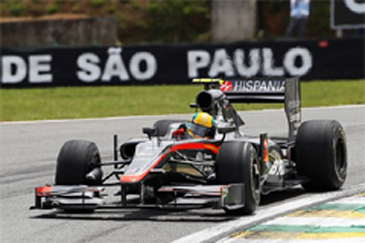 ヒスパニア・レーシング:F1ブラジルGP初日