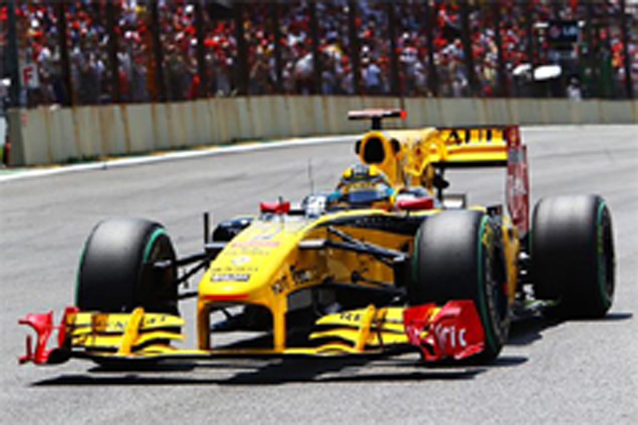 ルノー：ロバート・クビサが9位 （F1ブラジルGP）