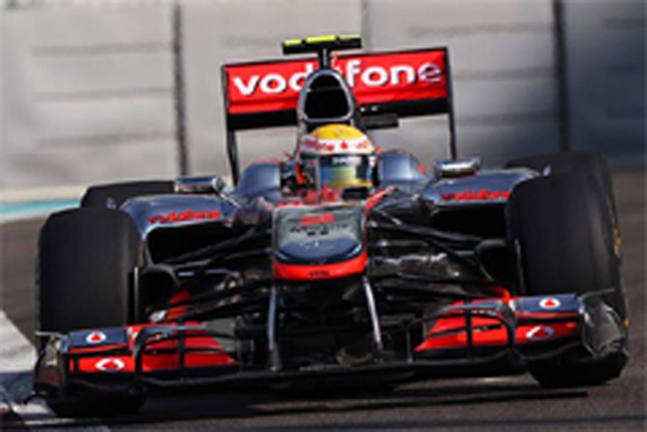 F1アブダビGP フリー走行2回目：ルイス・ハミルトンがトップタイム