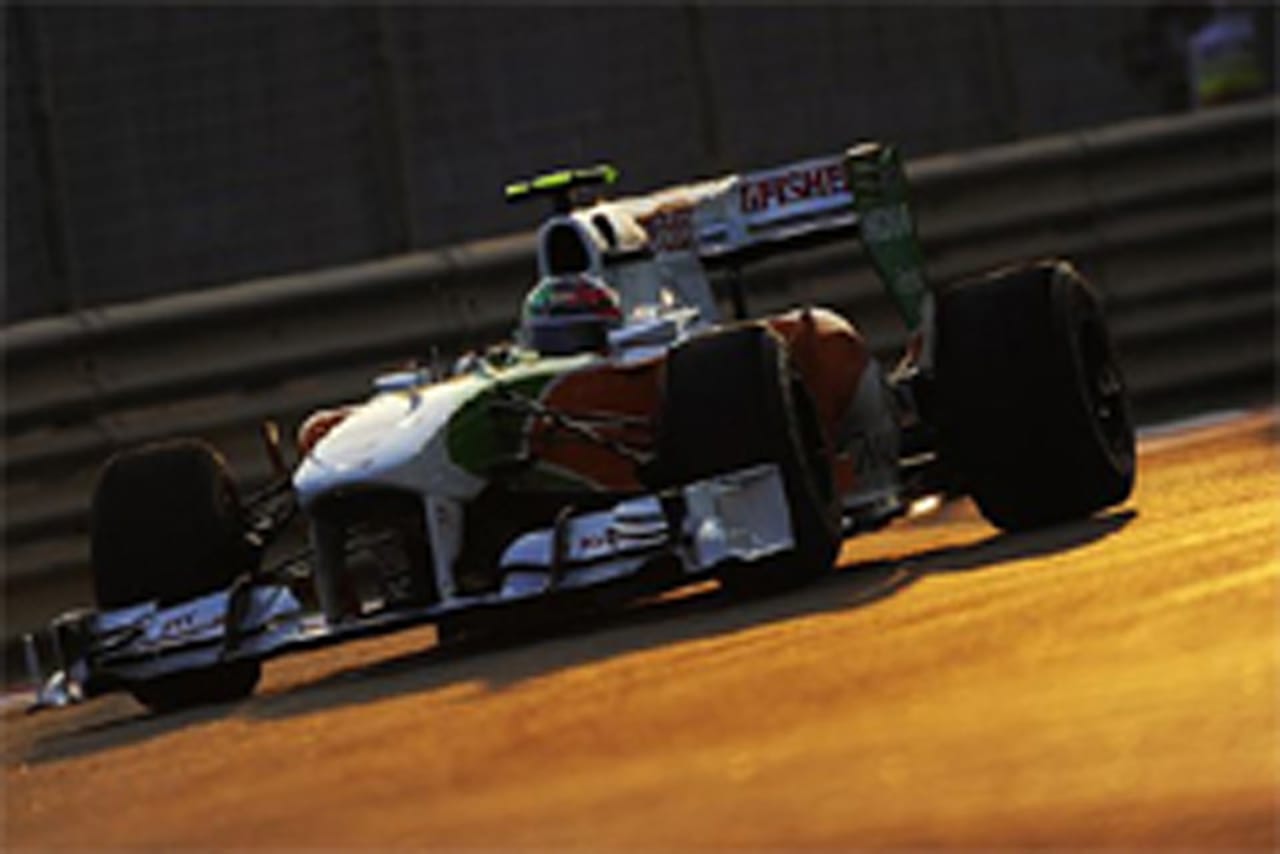 フォース・インディア:F1アブダビGP初日