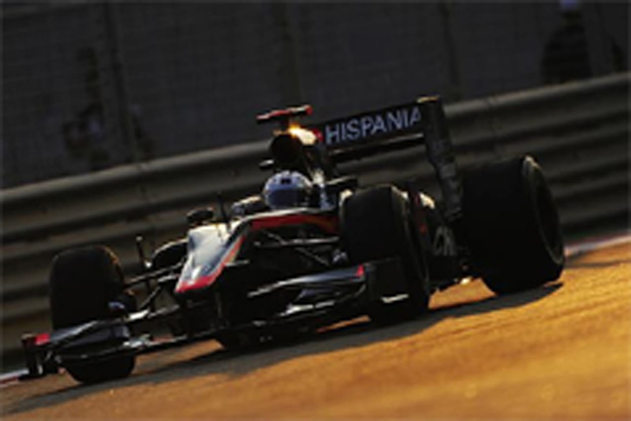 ヒスパニア・レーシング：F1アブダビGP初日