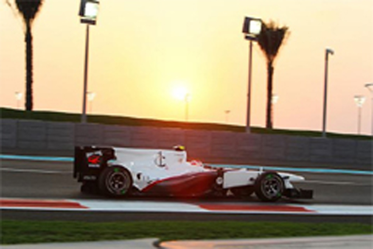ザウバー:小林可夢偉は14番手 (F1アブダビGP初日)