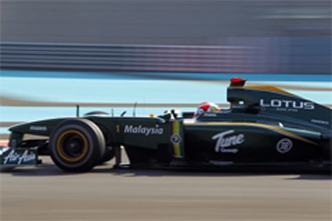 ロータス：F1アブダビGP初日