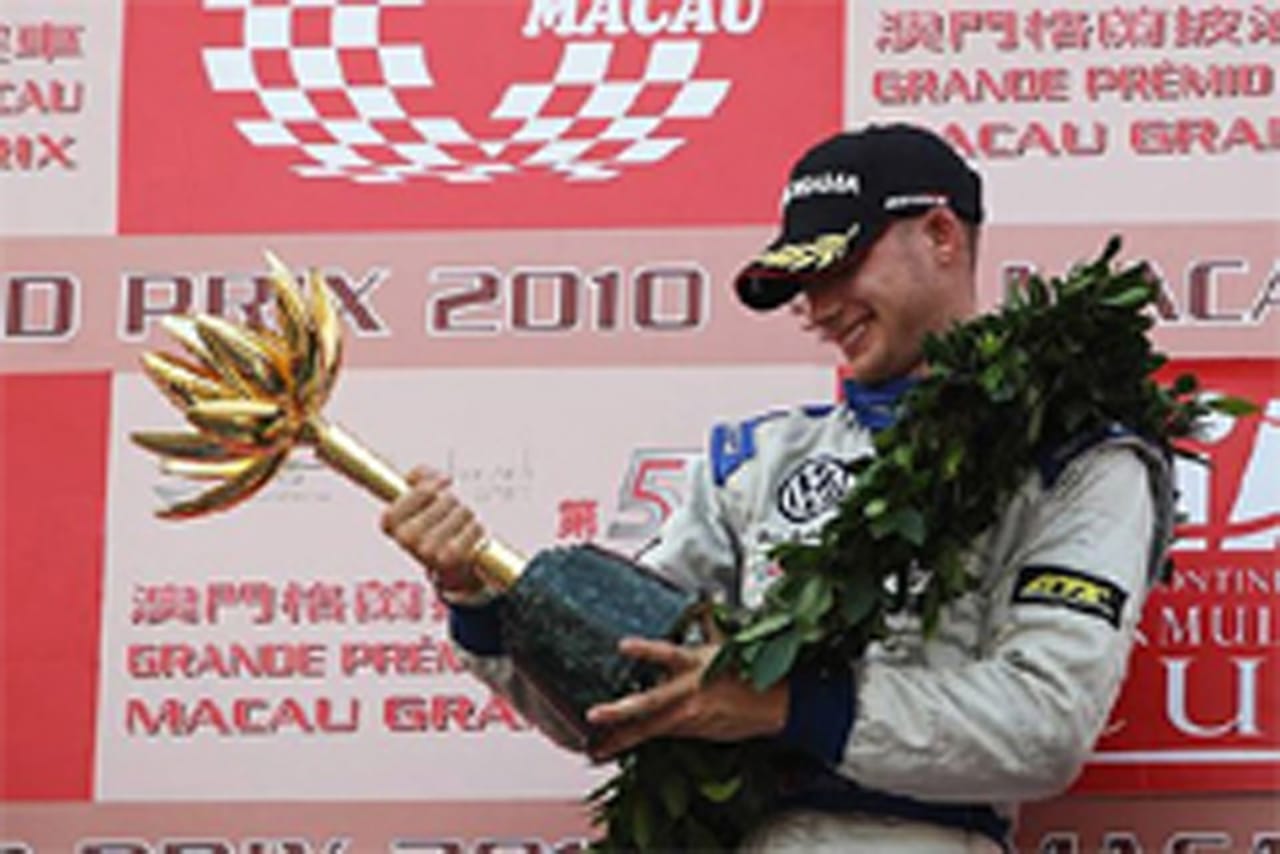 マカオGP、エドアルド・モルタラが史上初の2年連続優勝