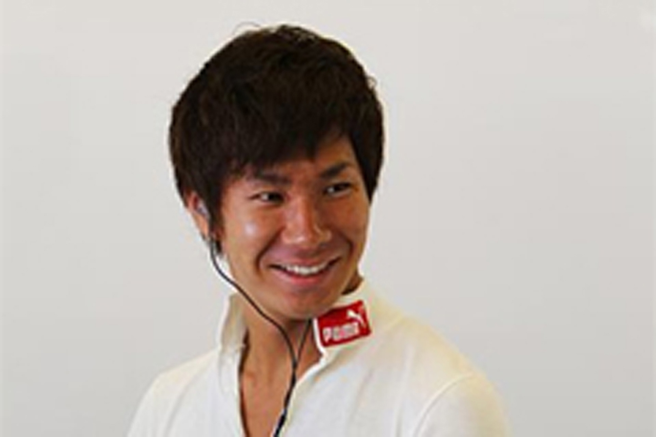小林可夢偉、プレミアムサーキットタクシーに登場
