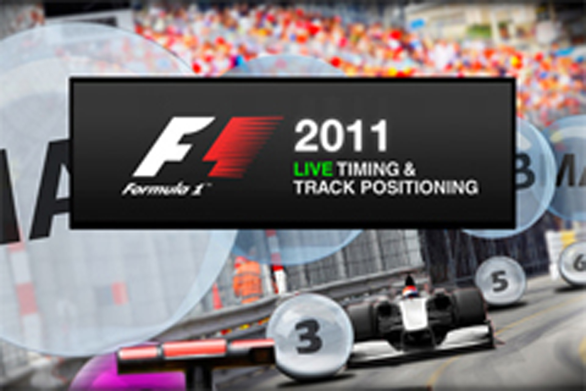 F1公式タイミングアプリ、2011年版が登場