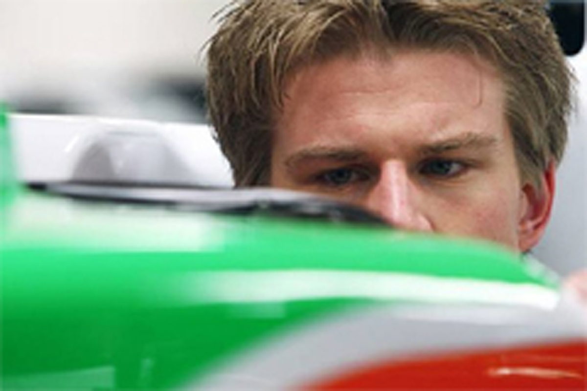 フォース・インディア、テスト初日はニコ・ヒュルケンベルグ