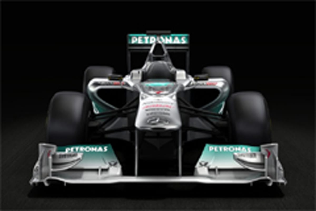 メルセデスGP MGP W02、画像が流出