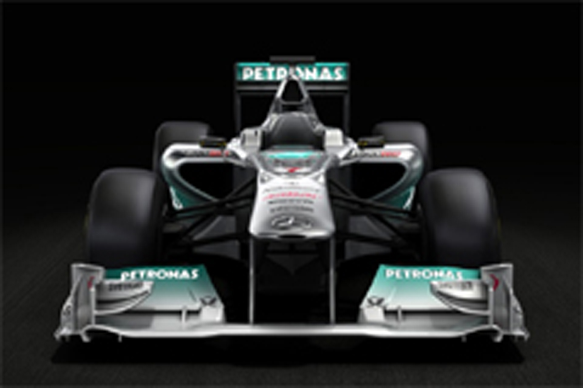 メルセデスGP、W02の画像を正式公開