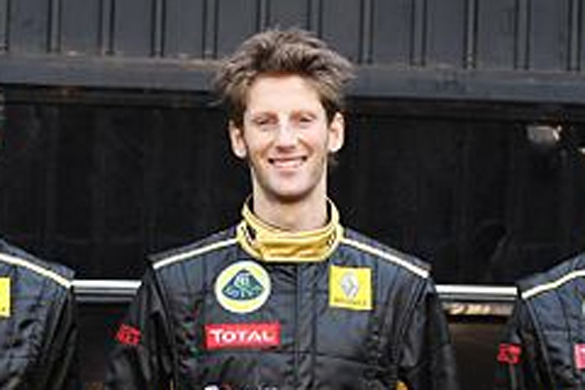 ロマン・グロージャン Q＆A：ロータス・ルノーGP R31 発表会