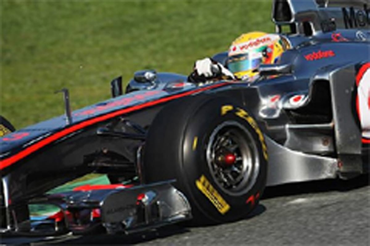 マクラーレン、MP4-26で前方エキゾーストをテスト