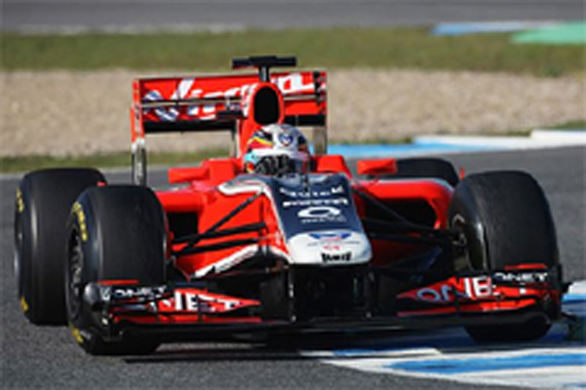 ジェローム・ダンブロシオ、VJM-02で初走行 （F1ヘレステスト3日目）