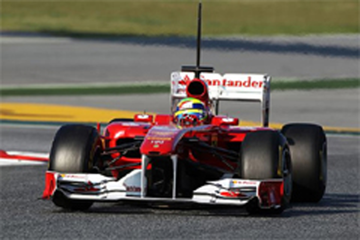 F1バルセロナテスト最終日:フェリペ・マッサがトップタイム