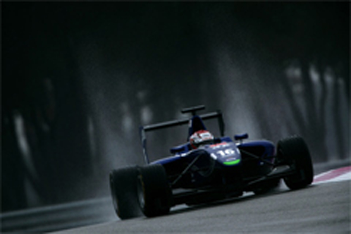 桜井孝太郎、GP3テスト初日は14番手タイム
