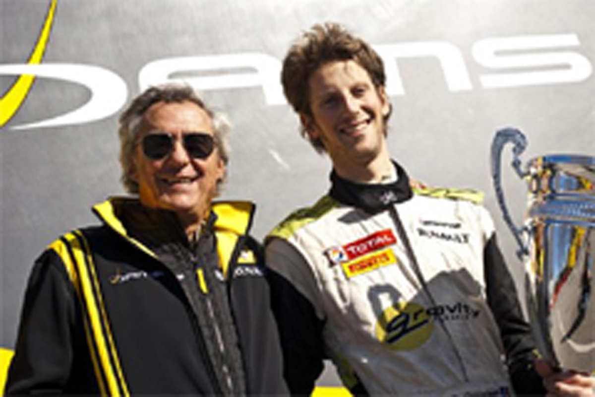 ロマン・グロージャン、GP2アジアのタイトルを獲得